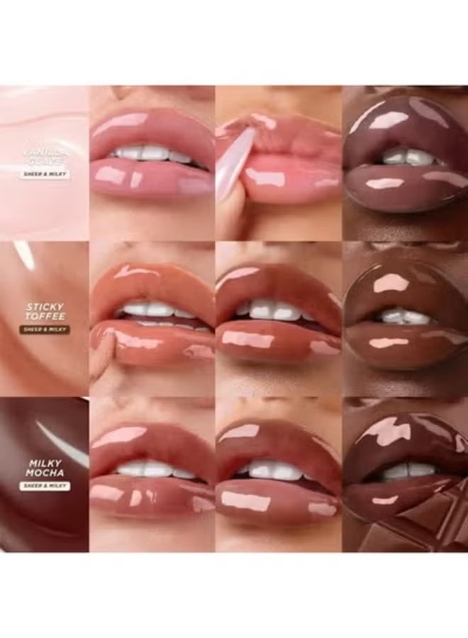 Gisou Honey Infused Lip Oil - Milky Mocha - Image 3