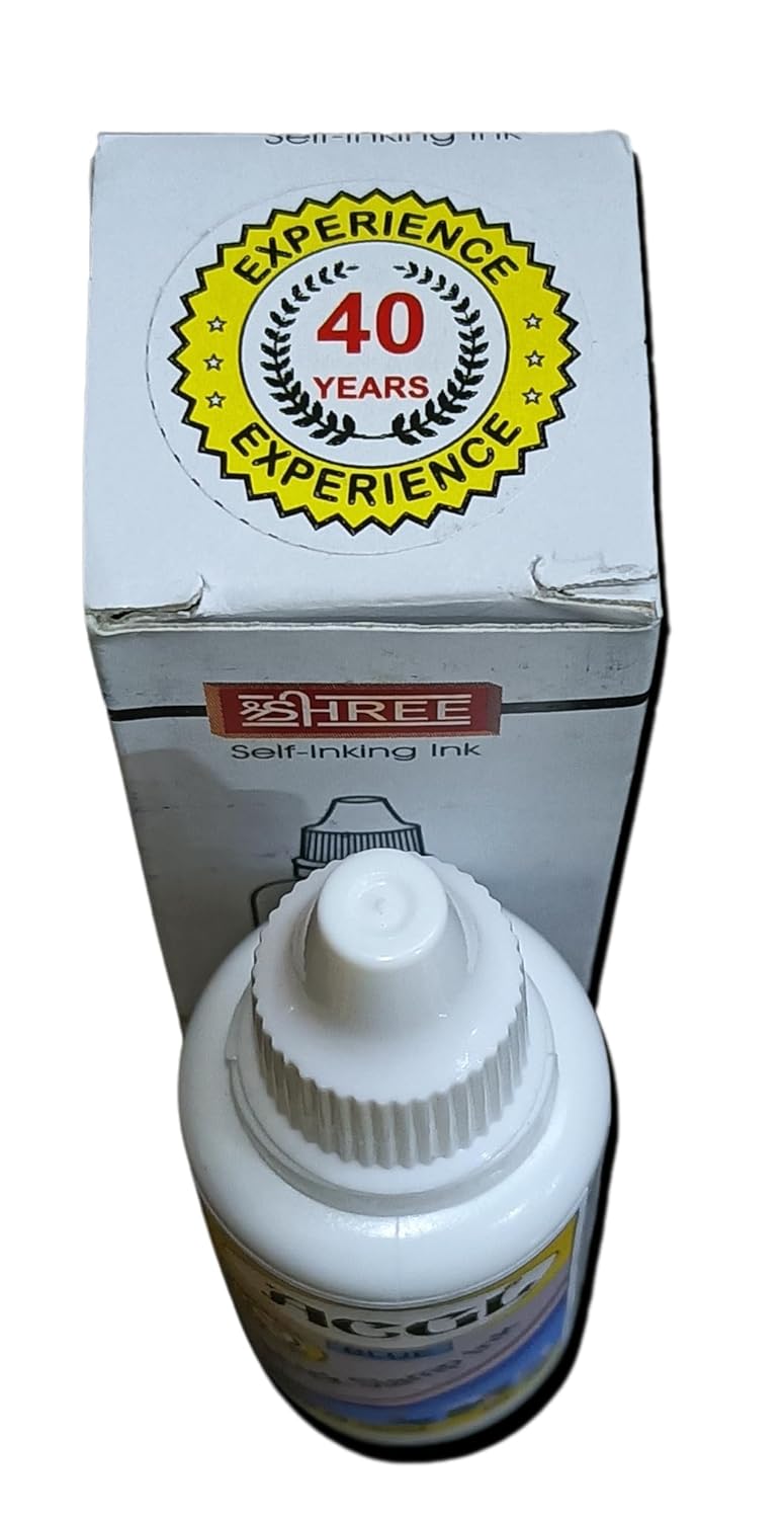 ACGL Stamp Ink Refill for Pre-Ink Stamps (30 ML, 1 PCS) (Black) - Image 2