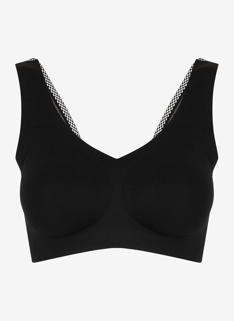 Penti Women Invisibile Up Black Push Up Wireless Padded Bra - Image 5