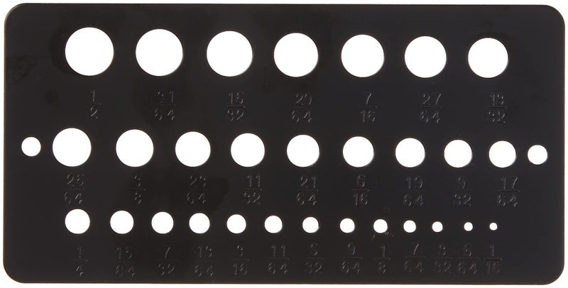 IRWIN مقياس بت الحفر IRWIN، 1/16 إلى 1/2 بوصة، 29 ثقب (12092) - Image 2