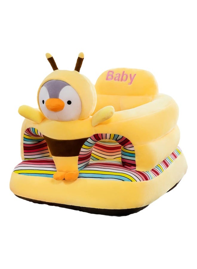 ZCM-HAPPY Baby Sitting Support Seat Sofa, Infant Learning Chair Head Protect - Breathable Crystal Fabric, Feather Cotton Filling, Perfect Toddler Gift to Learn to Sit - Image 5