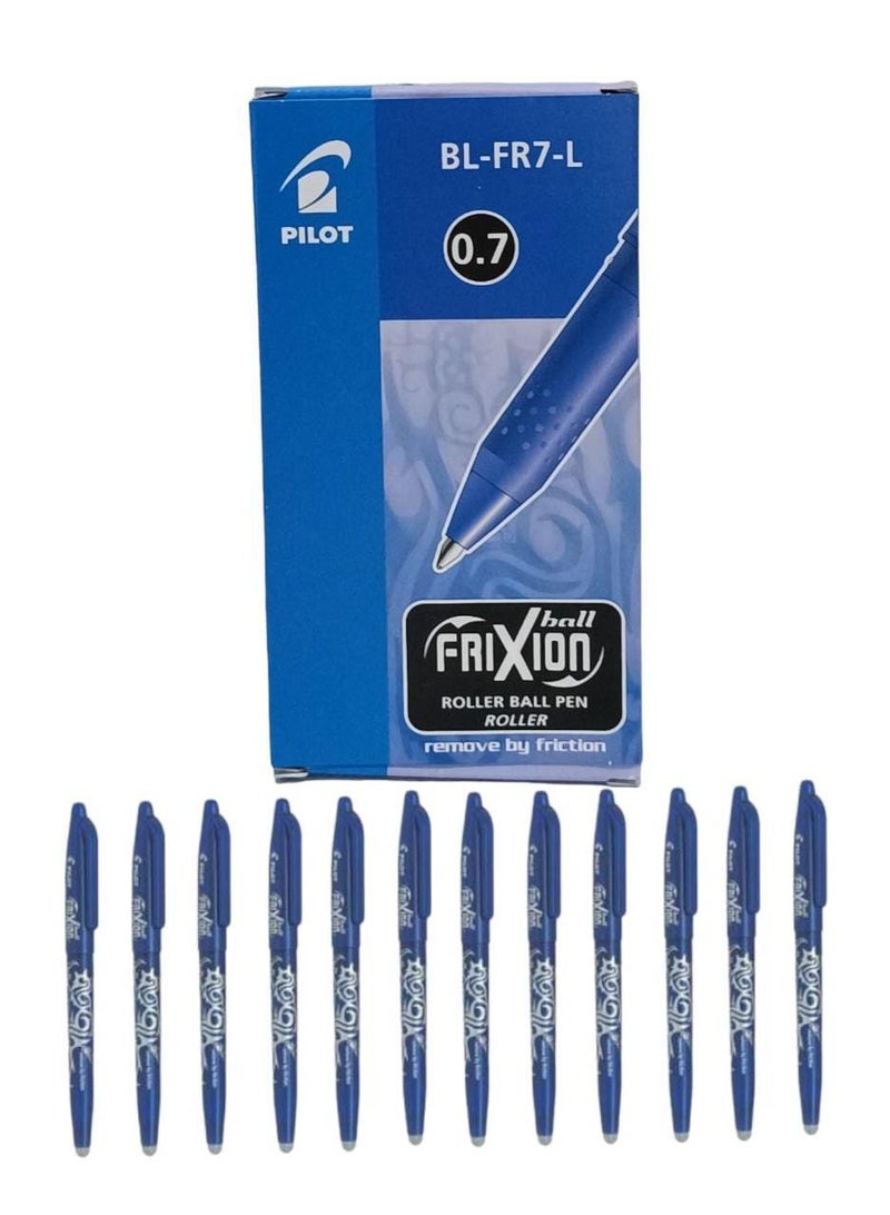 بايلوت أقلام قابلة للمسح من فريكسيون  عبوة 12 قطعة لون ازرق - Image 2