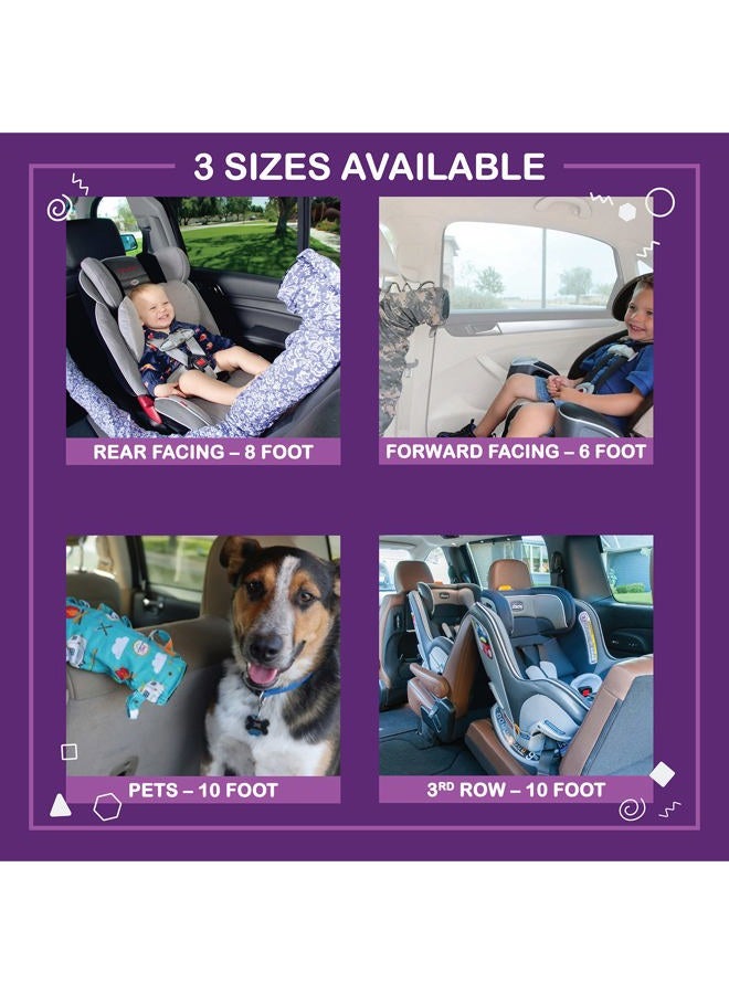 Noggle , 8ft - Kids Personal Air Conditioning System, Made in USA, Directs Cool Air to Children in The Backseat - Air Conditioning Vent Hose for Vehicles, Making The Back Seat Cool Again - Grey - Image 5