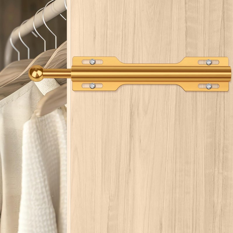 FIRJOY 12" Valet Rod for Closet Pull Out (1 Pack, Orange) - Image 4