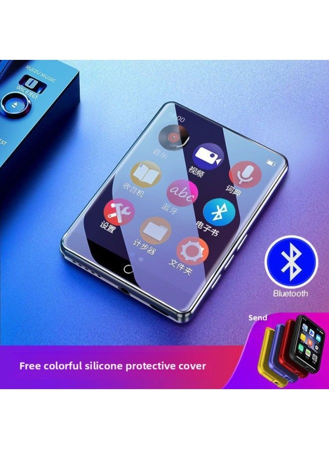 Jackie MP3 Walkman Students Touch Screen Mp4 Bluetooth Music Player Portable English Word Check-Body Color:2.0inch [touch Screen + Vocal Dictionary] Bluetooth-Memory Capacity:16g Memory [official Standard Package]