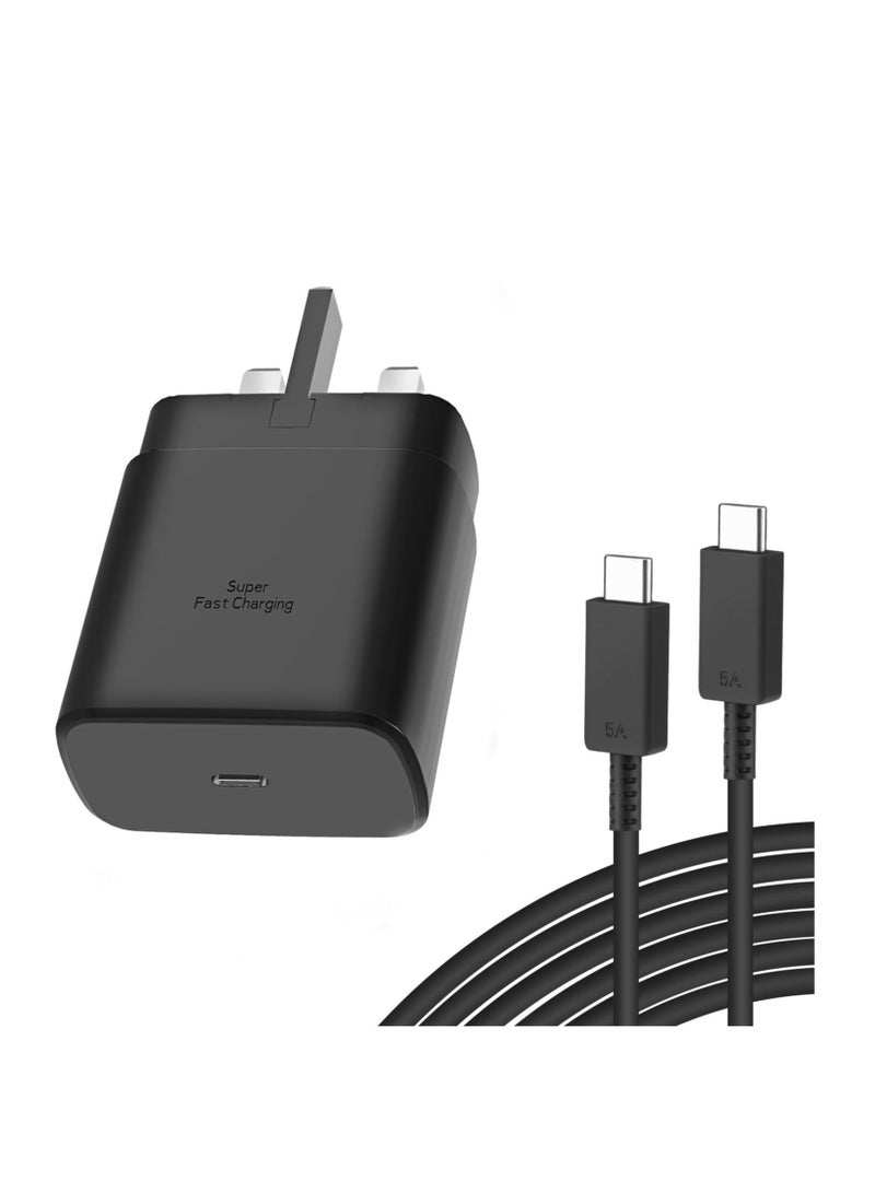 general 45W Super Fast Charger Compatible with Galaxy S25 Ultra, S24 Ultra, S23 Ultra, S22 Ultra, S23+, S23, S22, S22+, S21, S21+, S20, A16,A15,A26,A25,A36,A35,A54, A55, A56,A72, A73, A74,Tab A8/A9/S10 Ultr - Image 3