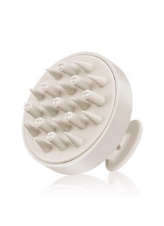Heeta HEETA Hair Scalp Massager Brush Updated Hair Shampoo Brush Wet  Dry Scalp Exfoliator with Soft Silicone Bristles Head Massager Washing Hair Care Tool for Women Men Kid Bright Beige 