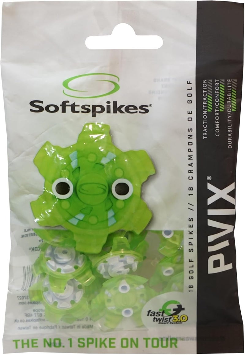SOFTSPIKES PiViX Golf Cleats - Fast Twist 3.0-18 Count - Image 1