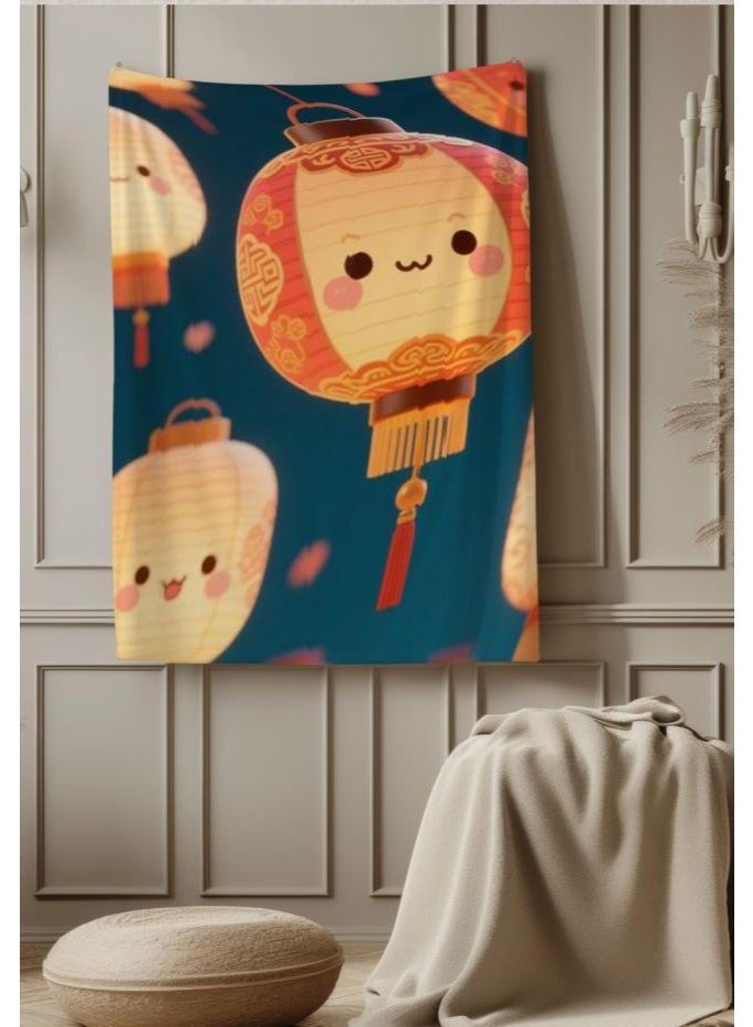 عام بطانية رقيقة من الفانيلا (دافئة ومريحة، ومناسبة للنوم واستخدام الألعاب وإزالة الغبار ومقاومة للرمل) 150 سم * 200 سم - 84 - Image 2