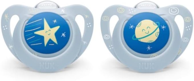 NUK Orthodontic Pacifiers 0-6 Months - 2-Pack - Image 4