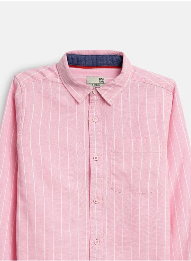 Bonkids Regular Long Sleeve Printed Multicolour Cotton Shirt For Boys 100 % Cotton  - Image 3