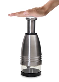 Sharpdo Kitchen Household Stainless Steel Garlic Paste Manual Grinder 4.5*22.8CM  - Image 1
