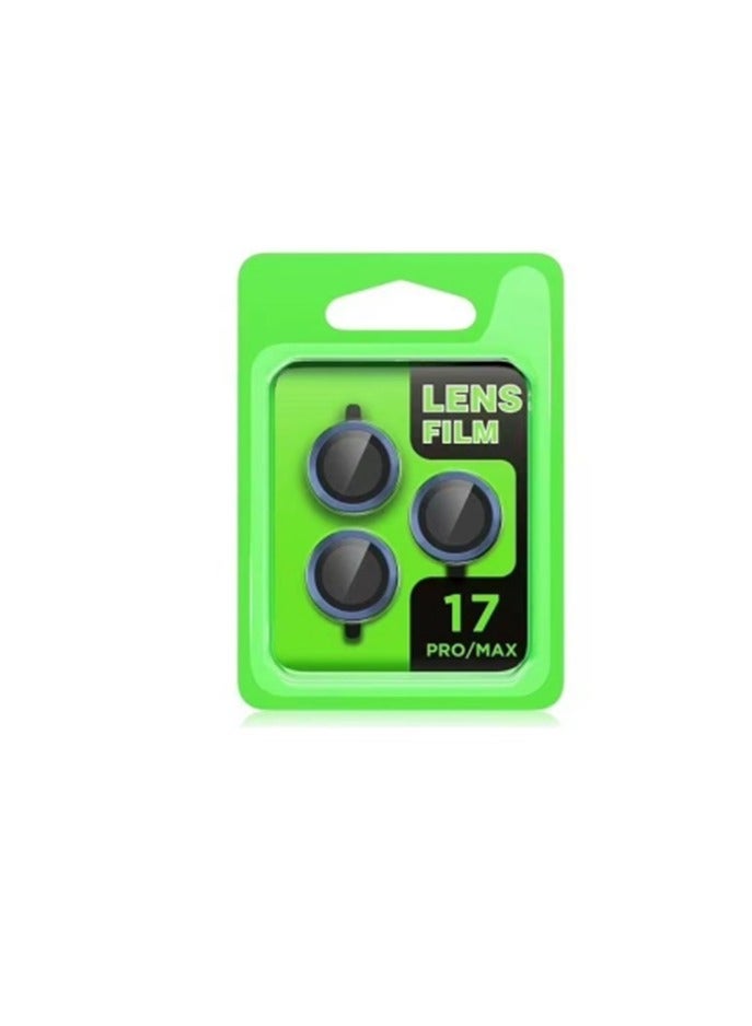 BlueFire Premium Camera Lens Protector for iPhone 17 Pro / Pro Max – 9H Tempered Glass HD Lens Protection Film, Anti-Scratch, Anti-Shatter, Dustproof, Fingerprint Resistant, Full Coverage Fit with Strong Metal Frame – Multiple Colors Available - Image 1