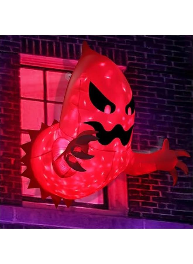 4.6Ft Blow Up Scary Indoor Outdoor  Decorations |  Inflatable Window Breaker,Scary Phantom Coming Out of Window,Blow Up Inflatable  Partys Yard Garden Decor  - Image 3
