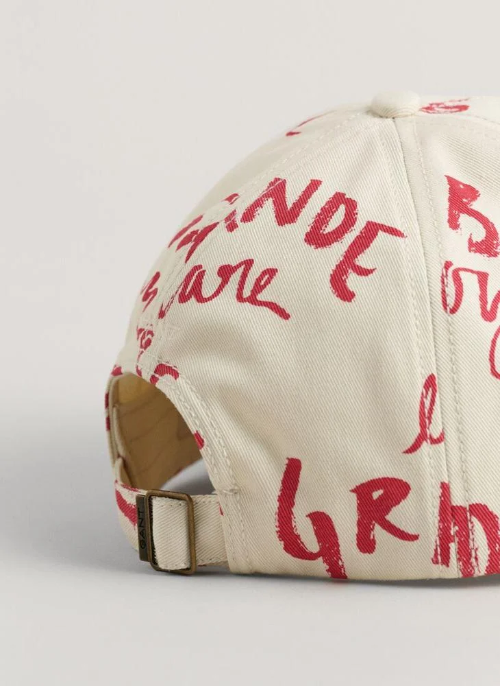 GANT Gant Text Printed Cap