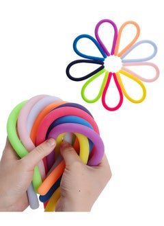 Mr. Pen Mr. Pen- Monkey Noodle Fidget Toy, 9 Pack, Fidget Noodles, Stretchy Strings Fidget Toys, Sensory Noodles, Sensory Toys, Calming Toys, Sensory Fidget Toys, Stretchy Toys, Autism Toys  - Image 1