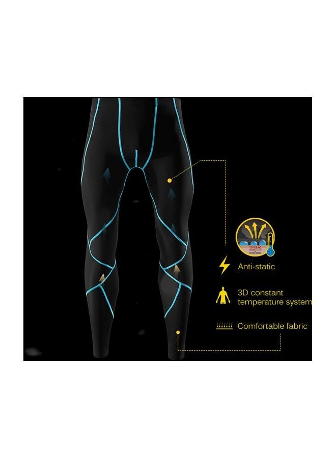 NIBEMINENT Long Sleeves Compression T-Shirt With Pants Set M  - Image 3