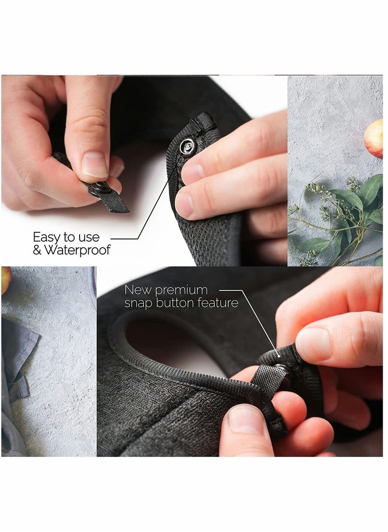 Sink Mat Faucet Absorbent Washable Backsplash Guard Microfiber Cloth Splash Water Catcher for Bottom of Drying Countertop Granite Bar 2Pack 15''x5.5'' - Image 3