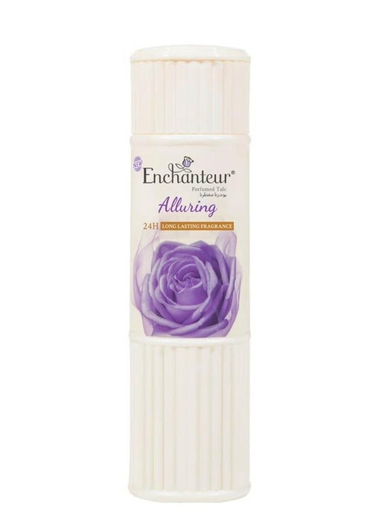 Enchanteur Alluring Scented Talcum Powder Body Powder 125g - Image 1