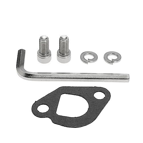 Shunmo Exhaust Pipe for Predator 212cc 196cc GX160 GX200, for Baja Warrior MB165 MB200, and for Coleman CT200U BT200X CT200U for Motovox MBX20 Go Kart Mini Bike Harbor Freight Powerhorse 208 - Image 4
