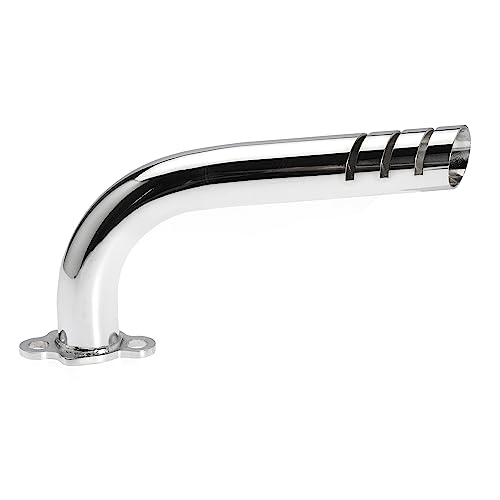 Shunmo Exhaust Pipe for Predator 212cc 196cc GX160 GX200, for Baja Warrior MB165 MB200, and for Coleman CT200U BT200X CT200U for Motovox MBX20 Go Kart Mini Bike Harbor Freight Powerhorse 208 - Image 5