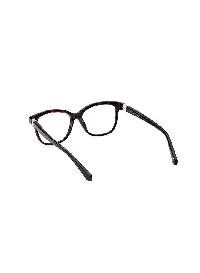 GUESS Unisex Square Eyeglass Frames Dark Havana GUESS GU522005251 51 mm - Image 3