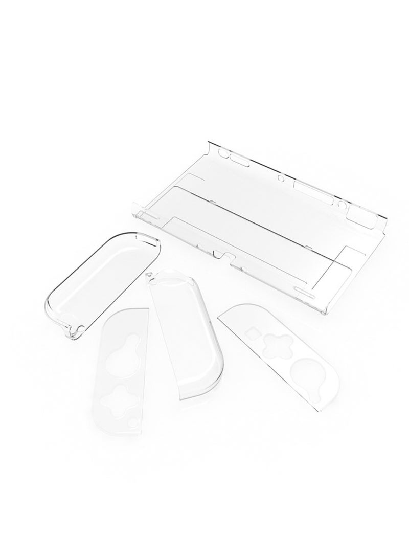 X-level Carrying Case Compatible With Switch OLED With Accessories Bundle with Screen Protector Clear Cover For NS OLED Game Console Silicone Skin For Joy-Con And 4 Thumb Grip Caps - Image 5