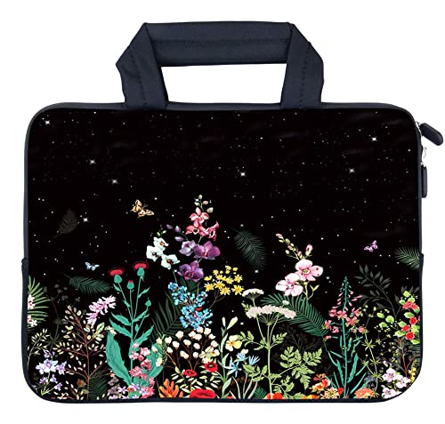 ARIYIDA 11" 11.6" 12" 12.1" 12.5 inch Laptop Carrying Bag Chromebook Case Notebook Ultrabook Bag Tablet Cover Neoprene Sleeve Fit Apple MacBook Air Samsung Google Acer HP DELL Lenovo Asus (RYD12-20) - Image 2