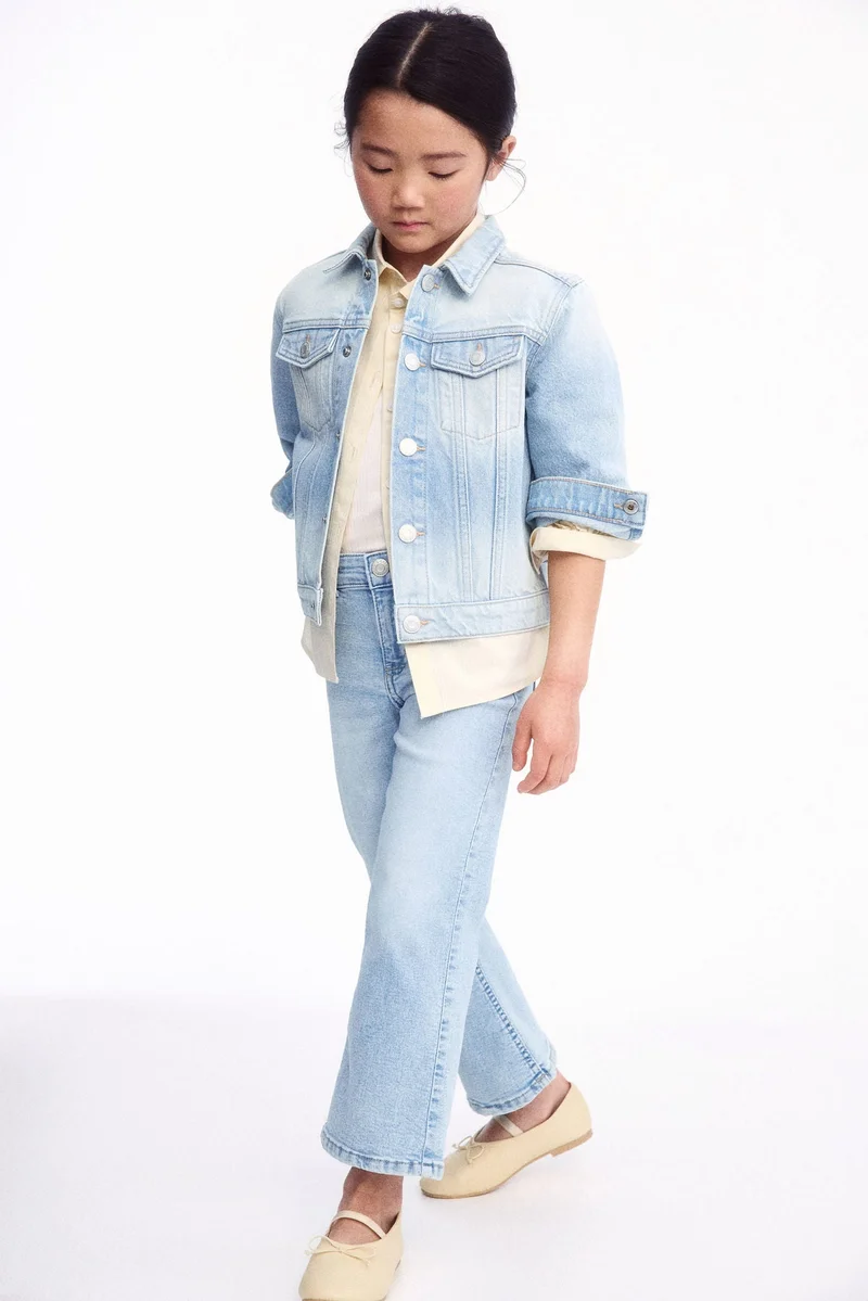 H&M Cropped Flared Leg Jeans