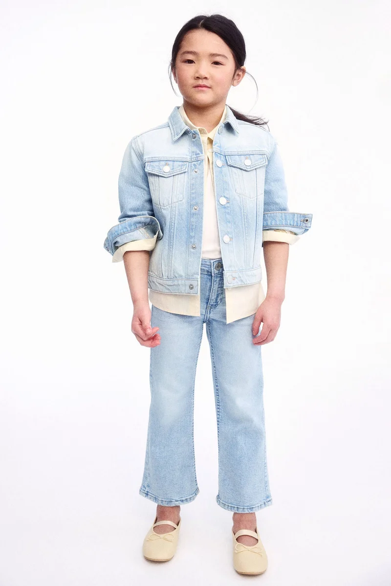 H&M Cropped Flared Leg Jeans