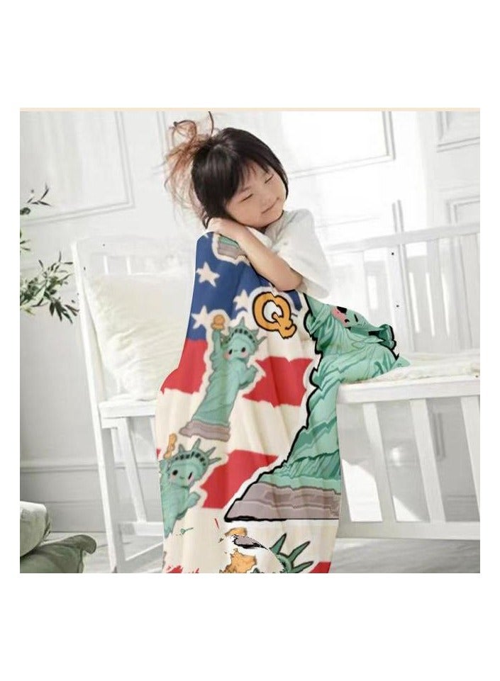 عام بطانية رقيقة من الفانيلا (دافئة ومريحة، ومناسبة للنوم واستخدام الألعاب وإزالة الغبار ومقاومة للرمل) 150 سم * 200 سم - 216 - Image 3