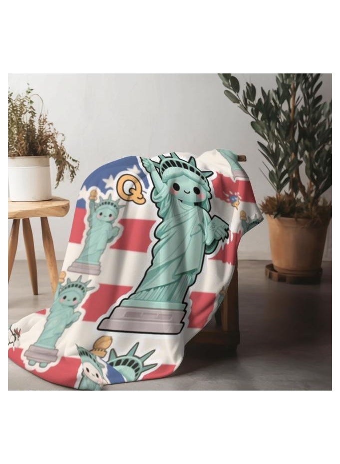 عام بطانية رقيقة من الفانيلا (دافئة ومريحة، ومناسبة للنوم واستخدام الألعاب وإزالة الغبار ومقاومة للرمل) 150 سم * 200 سم - 216 - Image 5