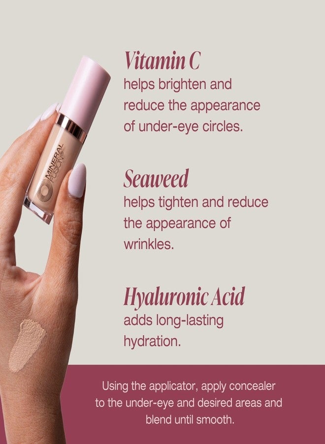 Mineral Fusion Liquid Concealer Light Warm, 0.24 Fl Oz (Pack of 1) - Image 4