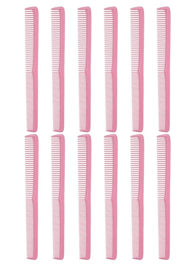 Styling Gear #150 Professional Barber Comb, Hair Cutting Combs for Barbers & Hair Stylists, Pocket Hair Comb, Beard & Mustache Grooming (Pink) - Image 1