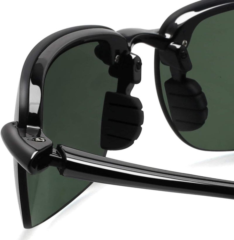 JULI Eyewear نظارات JULI الرياضية للرجال والنساء إطار TR90 بدون حواف للجري وصيد الأسماك والبيسبول والقيادة MJ8001 - Image 3
