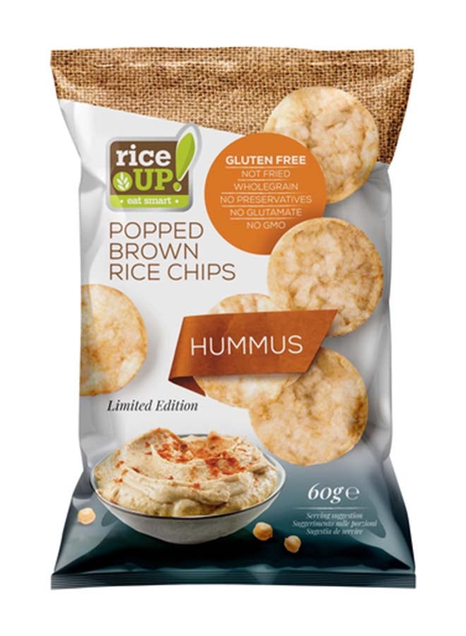 Buy Rice Up Hummus Whole Grain Rice Cakes Chips Online | 15 Minutes ...