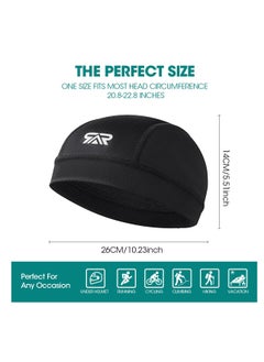 Skull Caps for Men Women, 3-Pack Lightweight Summer Breathable Cycling Helmet Liner, Running Cooling Beanie Cap, Cotton Beanies Sleep Hats, Black - pzsku/Z24B94C87D5815B168C8EZ/45/_/1720765424/d8d2d6f2-c850-4fc1-94c1-b5b70b5007aa