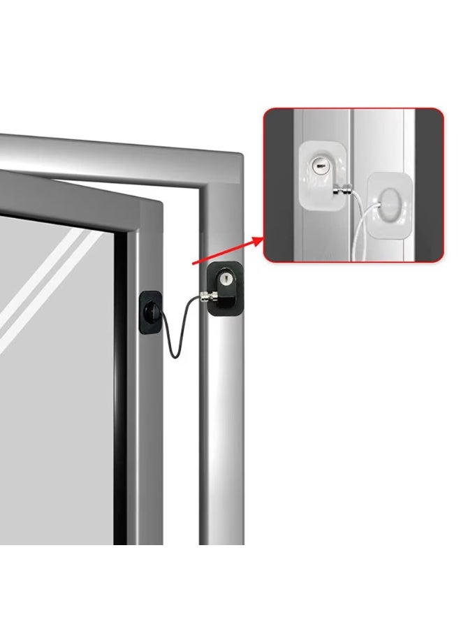 3-Piece Magic Window Lock Set | Complete Child Safety | Prevents Kids from Opening Windows, Doors & Refrigerators - Image 4