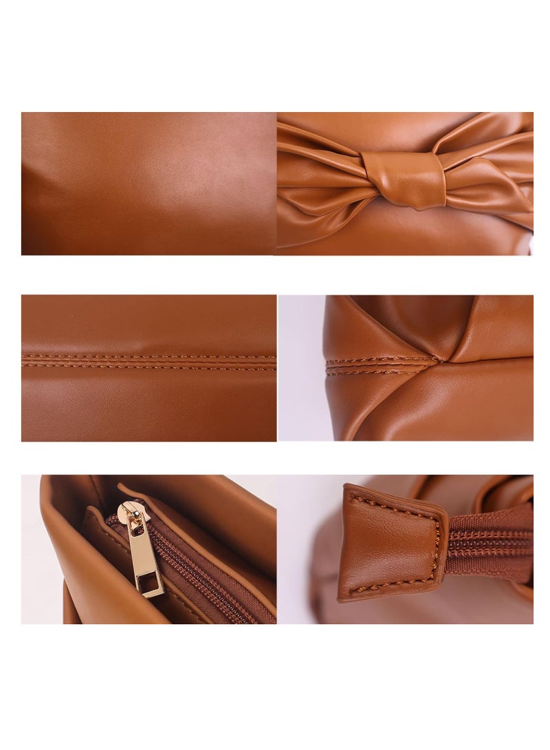 KASTWAVE Bow Clutch Handbag 2024 New, Clutch Purse for Women, Evening Bags, Handbags, Underarm Bag Wristlet Purse Commuter Casual Clutch for Women Lady Girl, Wedding Bag for Prom Party Wedding Engagement - Image 5