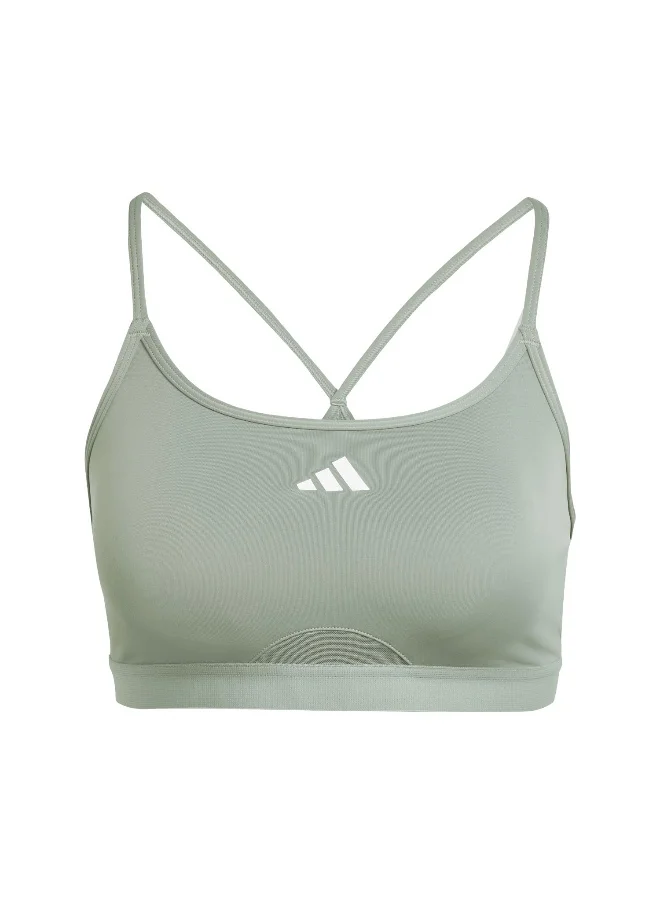 اديداس adidas aeroreact training 3stripes women bra