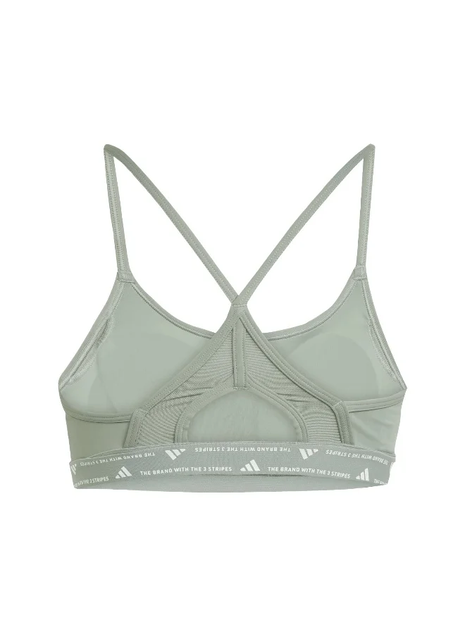 اديداس adidas aeroreact training 3stripes women bra