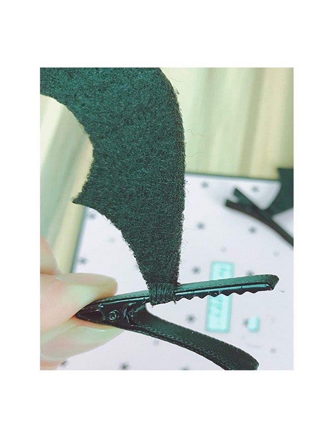Patiky Halloween Cartoon Hair Clips Hairpin Hair Accessories Cosplay Costume Wjr06 (Bats Wing Set) - Image 5