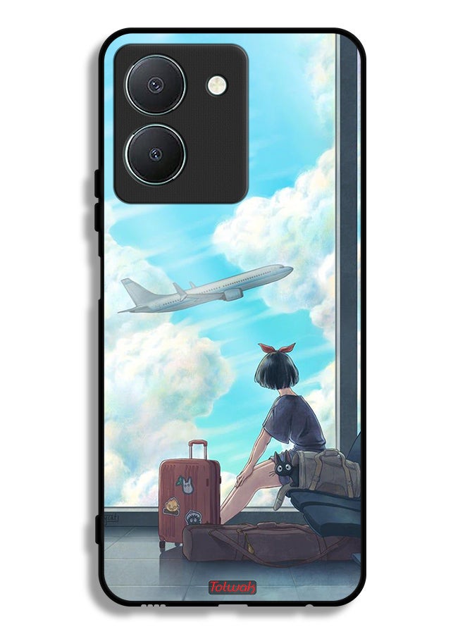 Tolwak Vivo Y36 5G Protective Case Cover Travel Art - Image 1