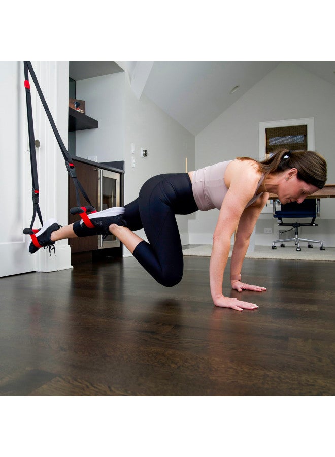 Lifeline Jungle Gym XT Body Weight Suspension Trainer System - Patented Split Anchor, Full-Body Workout, Lightweight Home Suspension Training Kit for Home Gym, Workout Equipment