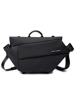 ARCTIC HUNTER Small Sling Crossbody Bag Shoulder Bag for Men, Lightweight One Strap Backpack Messenger Bag Backpack for Hiking Walking Biking Travel Cycling, Black  - Image 1