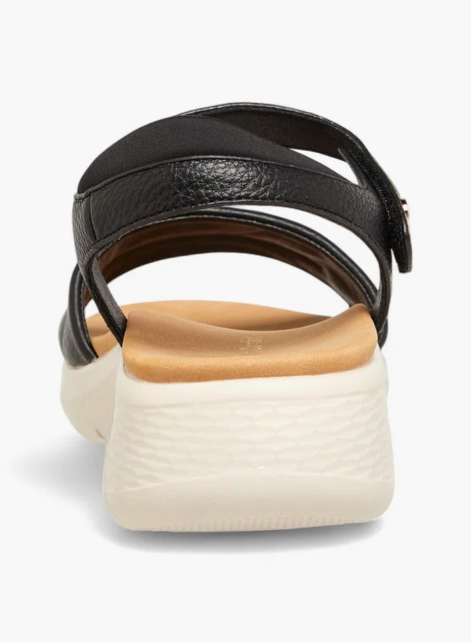 لو كونفورت صنادل صلبة بإغلاق بخطاف وحلقة