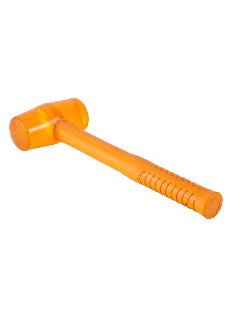 DubaiGallery Silicone Hammer Mallet With Plastic Handle Indoor Soft Safety Hammer - Image 3