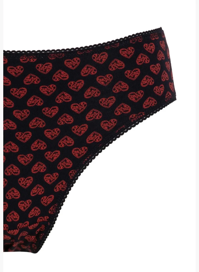 DeFacto 5 Pack Printed Thong Set