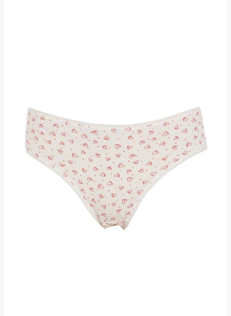 DeFacto 5 Pack Printed Thong Set