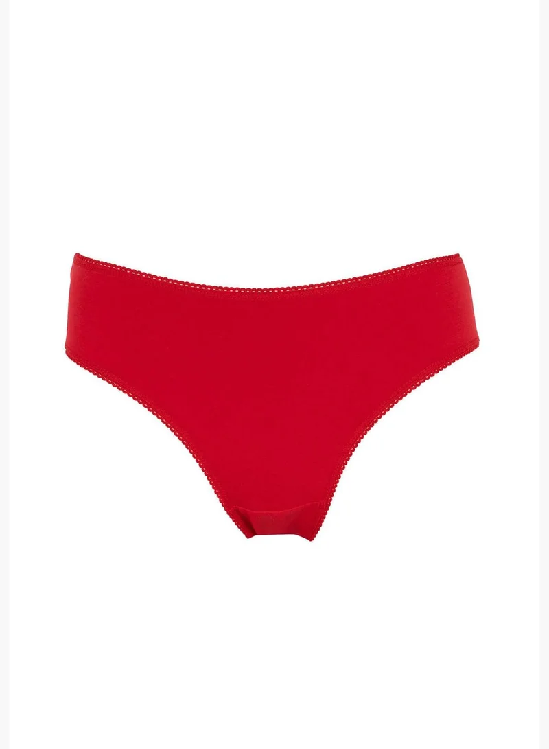 DeFacto 5 Pack Printed Thong Set